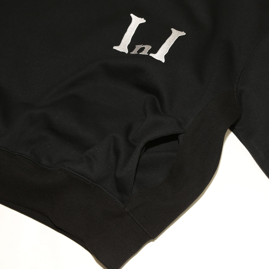 001 InI Crew neck sweatshirts BLACK pre-order