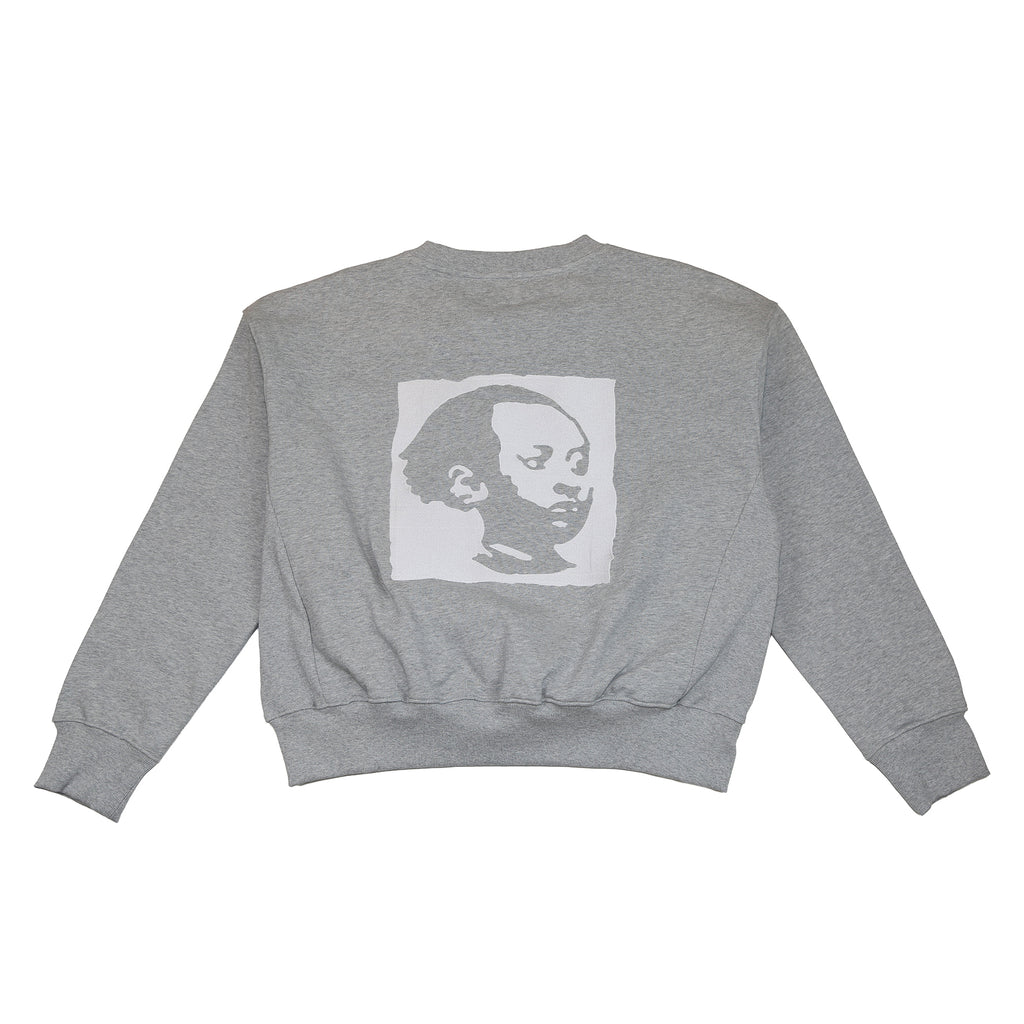 001 InI Crew neck sweatshirts GRAY pre-order