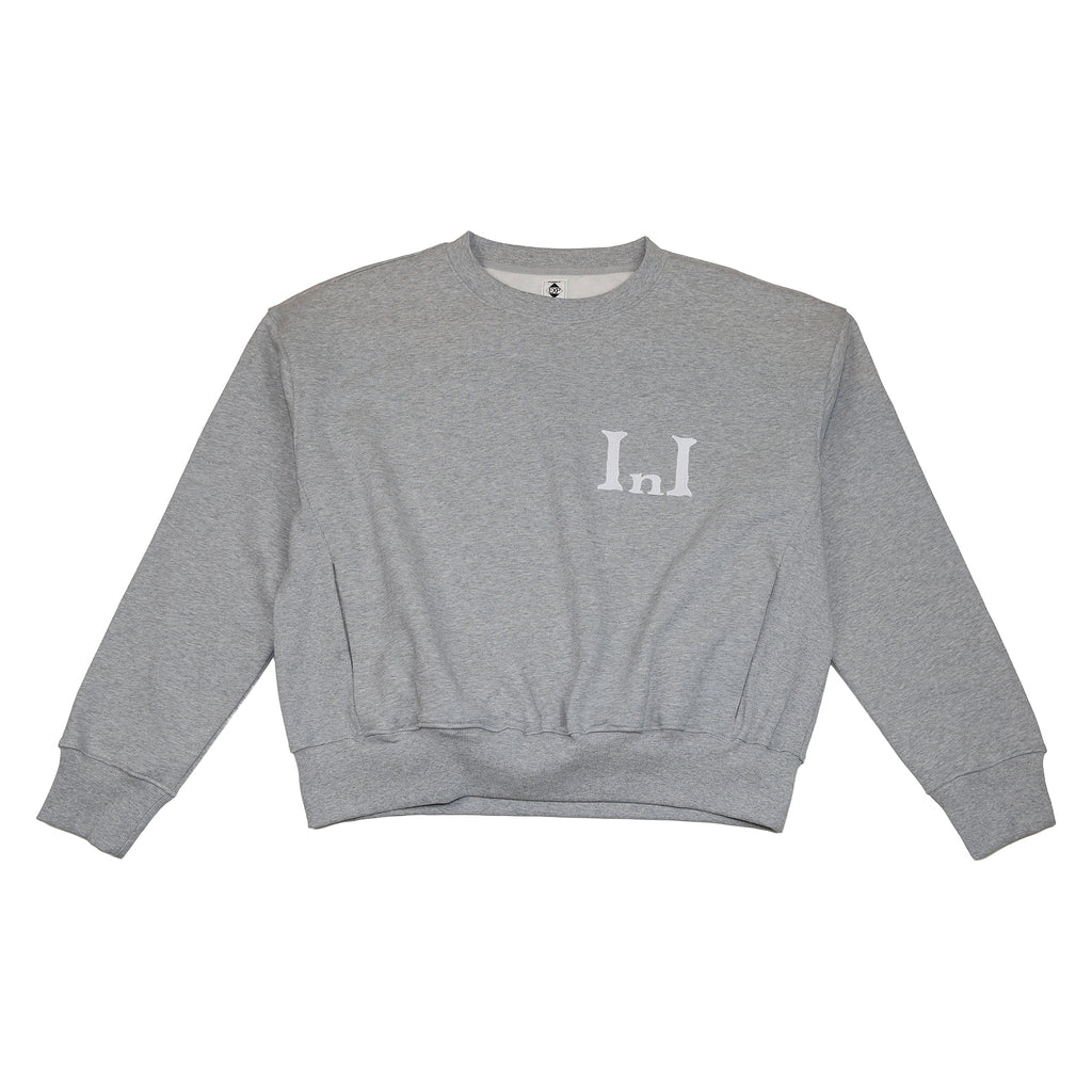001 InI Crew neck sweatshirts GRAY pre-order