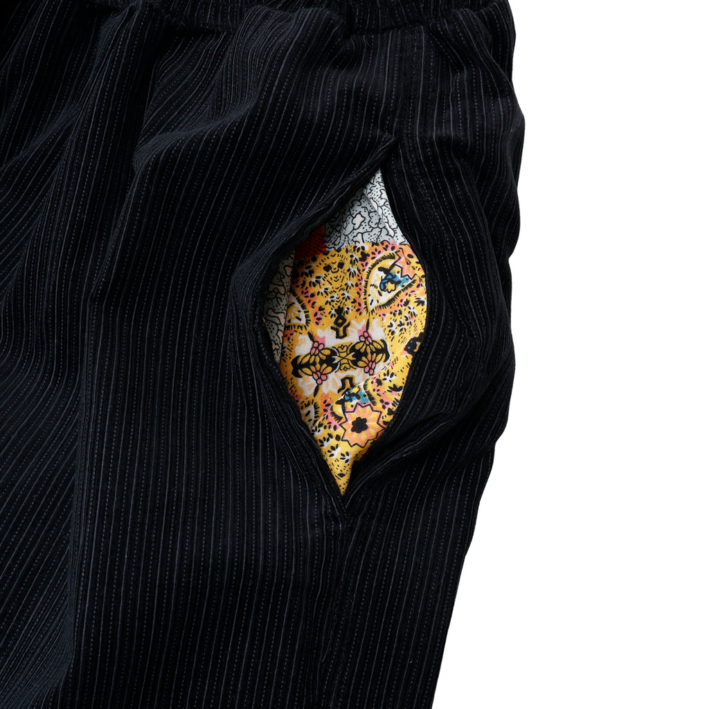 ALVA CHINO PANTS [BLACK CORDUROY]