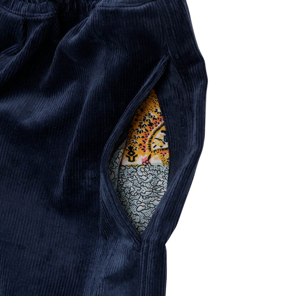 ALVA CHINO PANTS [NAVY CORDUROY]