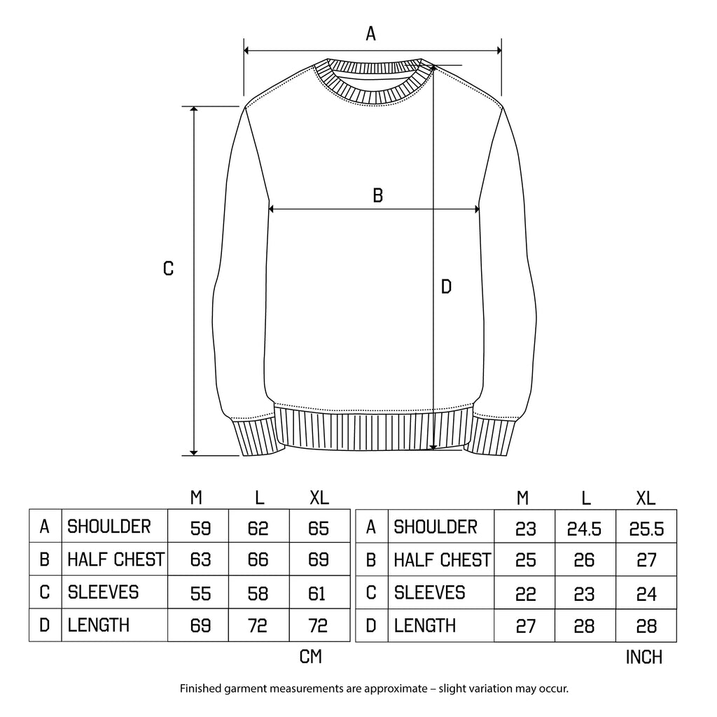 001 InI Crew neck sweatshirts GRAY pre-order