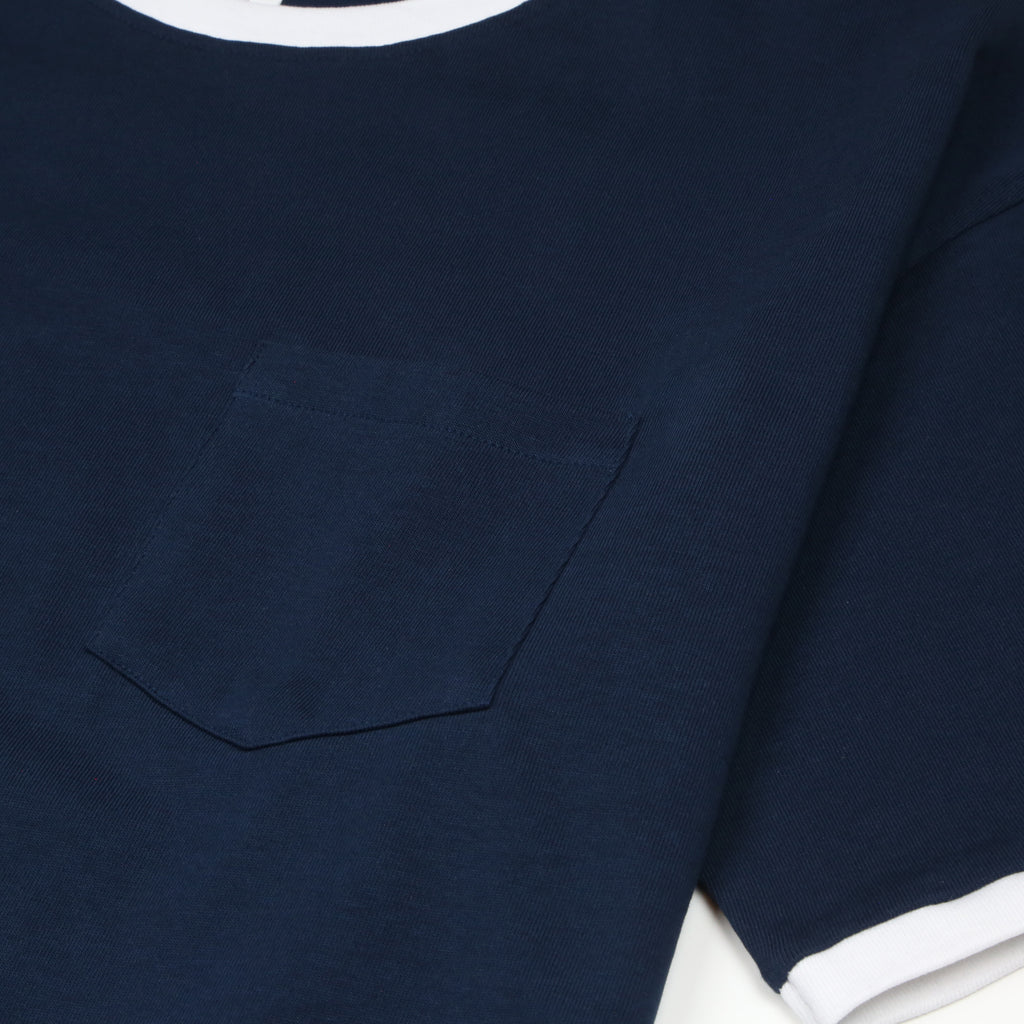 26 EXP RINGER TEE (NAVY/WHITE)