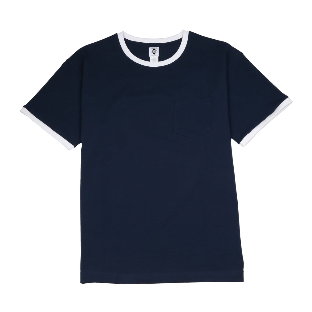 26 EXP RINGER TEE (NAVY/WHITE)