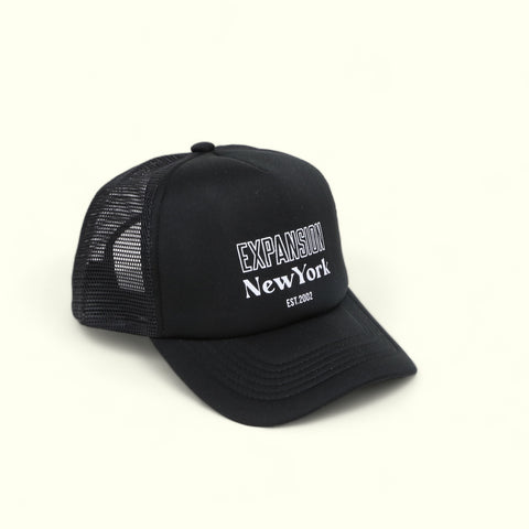 20 EXP NY LOGO TRUCKER CAP "BLACK"