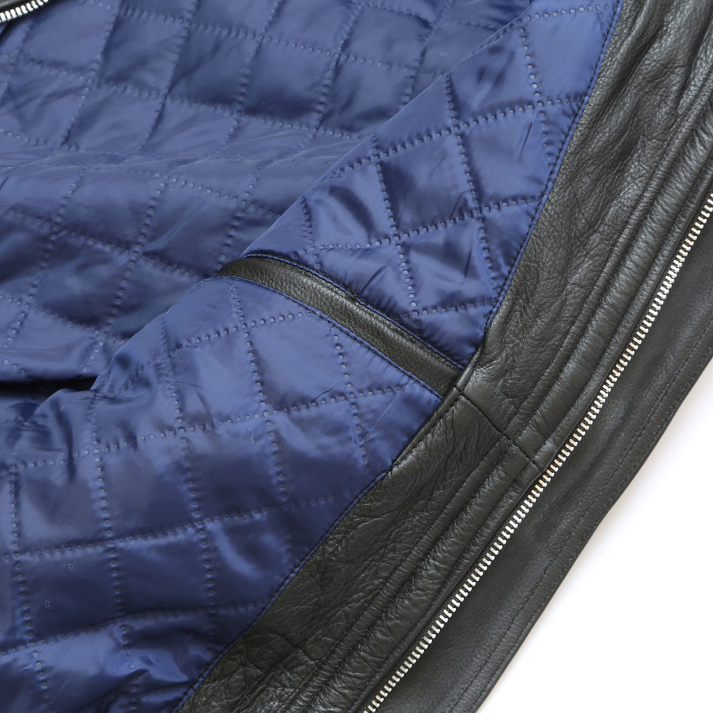 SKYBORN A-2 LEATHER JACKET "BLACK"