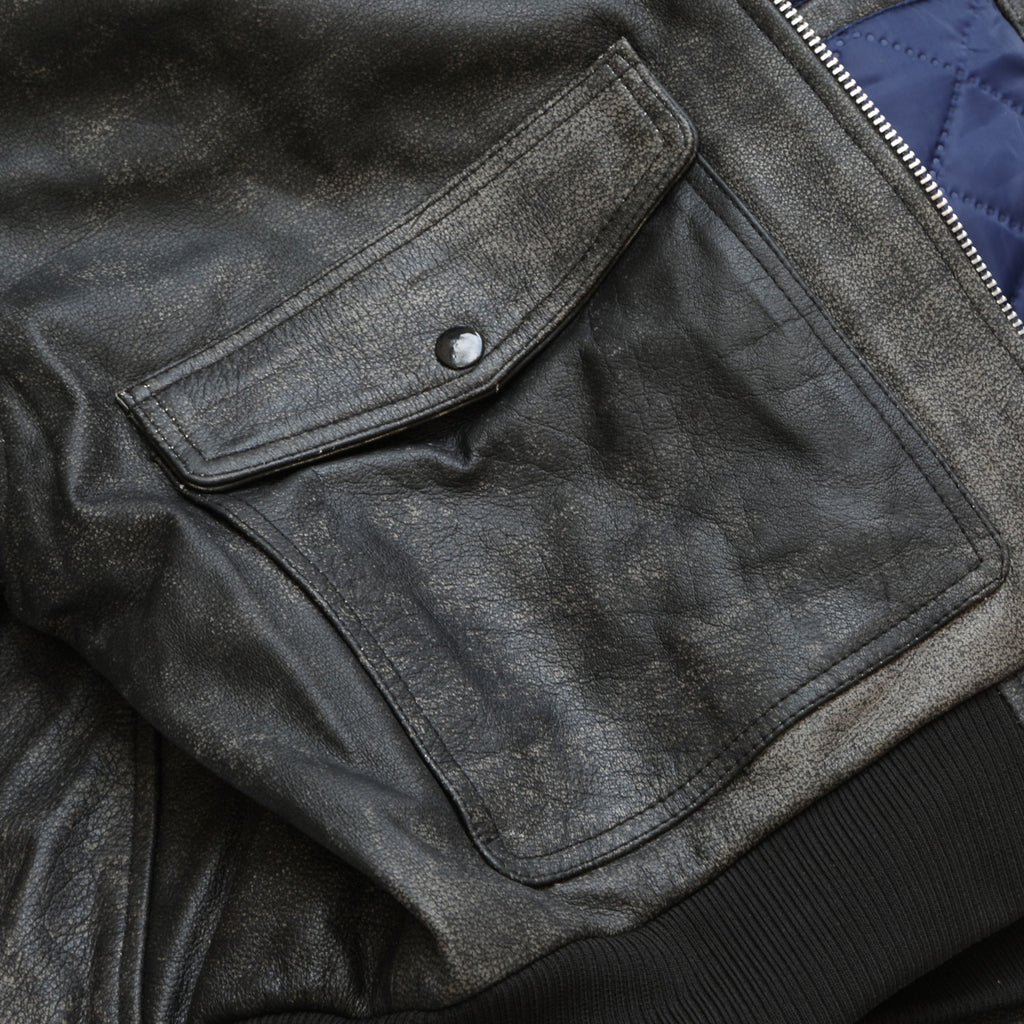 SKYBORN E-2 LEATHER JACKET "VINTAGE"