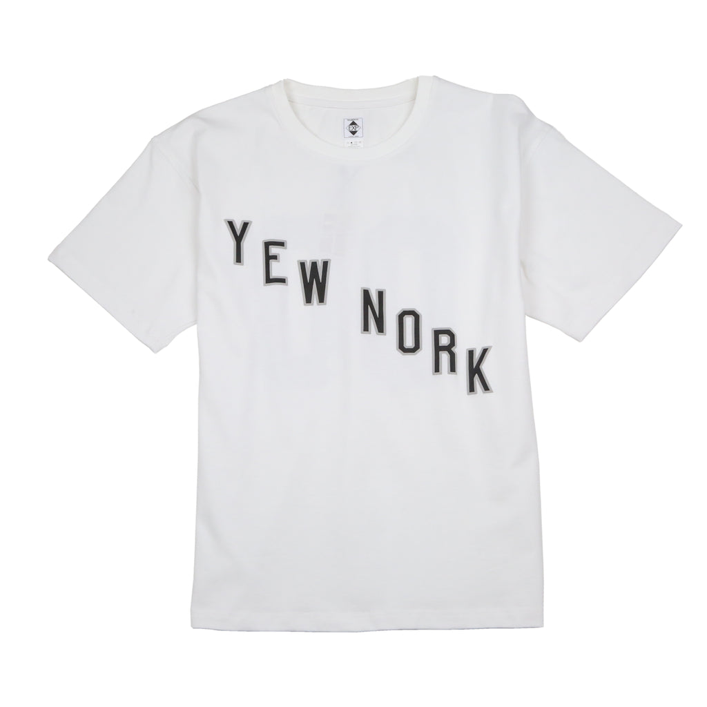 YEW NORK DIAGONAL TEE (WHITE)