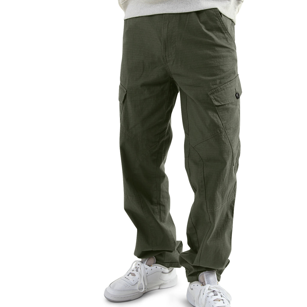 E11POG "MASON CARGO PANTS"  (Olive Green)